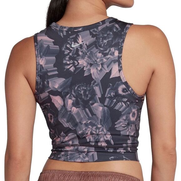 Nike Epic Luxe Printed Crop Top - Picture 2 of 7
